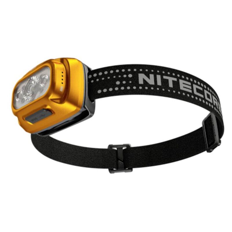 foto del prodotto nitecore nu31 orange led monocolore lampada frontale a batteria ricaricabile 550 lm nc nu31 o
