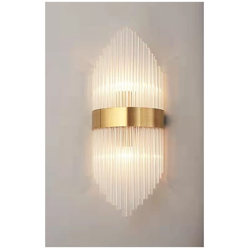 foto del prodotto nitra w2 lampada da parete grande in cristallo 60cm