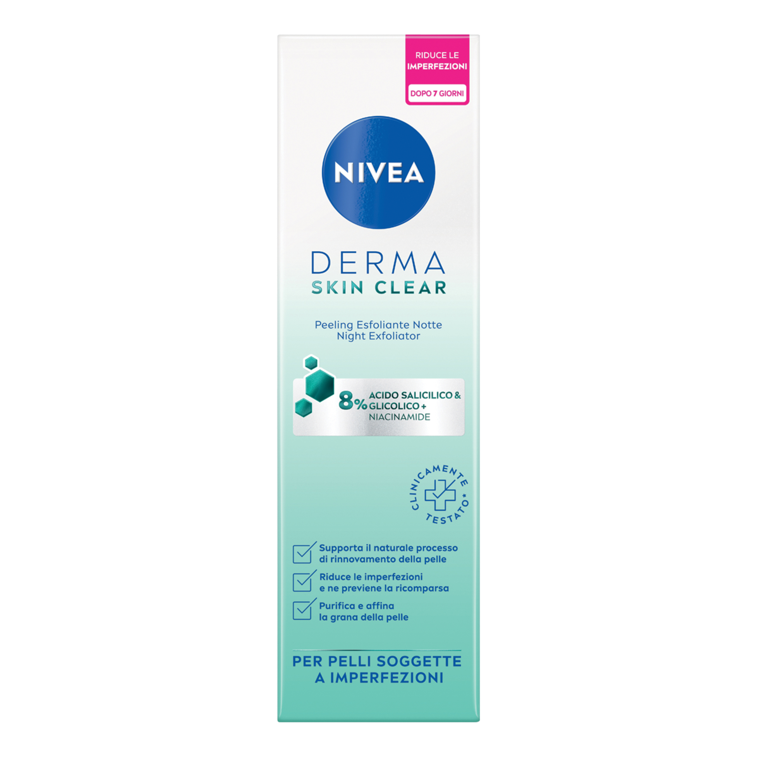 foto del prodotto nivea derma skin peeling 40 ml