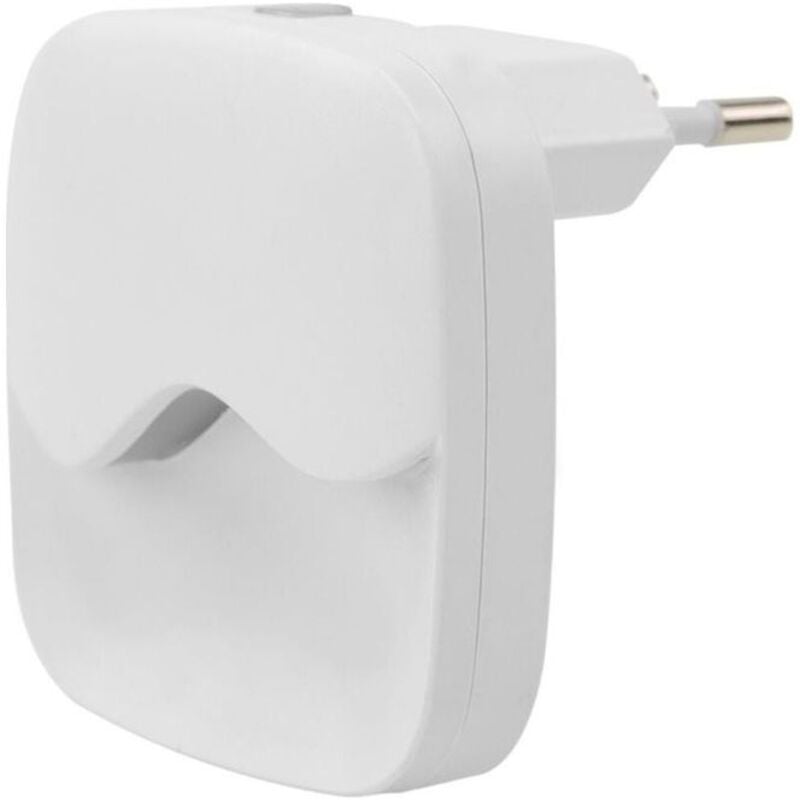 foto del prodotto nl10ac 1600-0406 lampada notturna, lampada da parete arcuato led monocolore bianco caldo bianco - ansmann