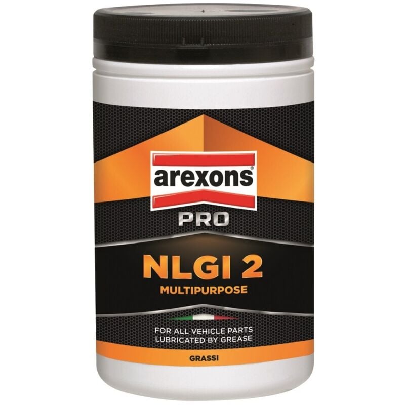 foto del prodotto nlgi 2 pro 850gr grasso ambrato multiuso base litio arexons