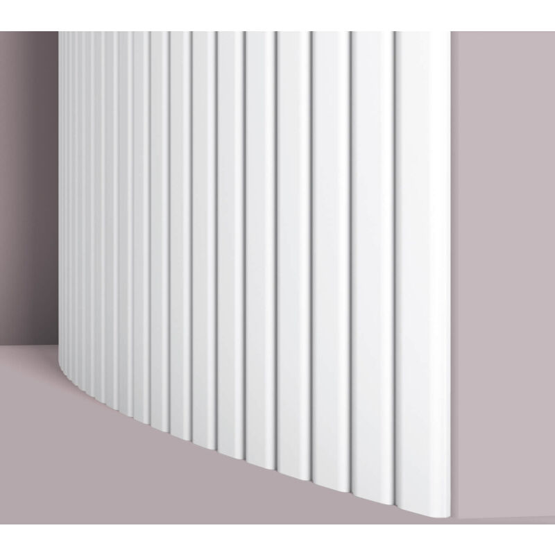 foto del prodotto nmc 3d rivestimento murale canel l flex arstyl noel marquet pannellatura pannello acustico modanatura flessibile cornice parete modanatura aspetto