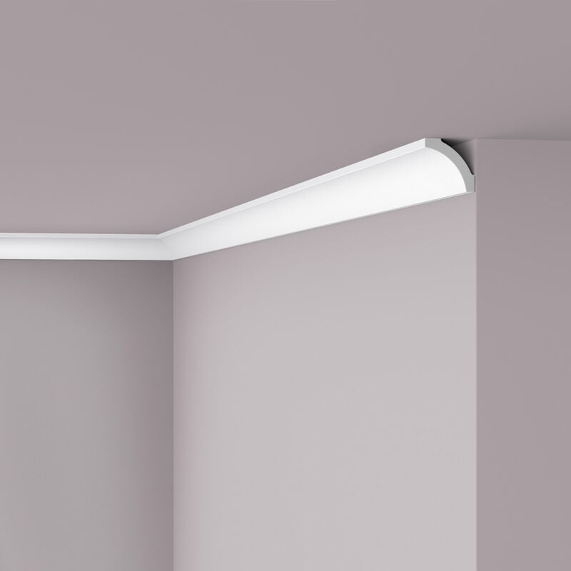 foto del prodotto nmc cornice soffitto parete b5 nomastyl noel marquet modanatura tipo stucco design classico senza tempo bianco 2 m