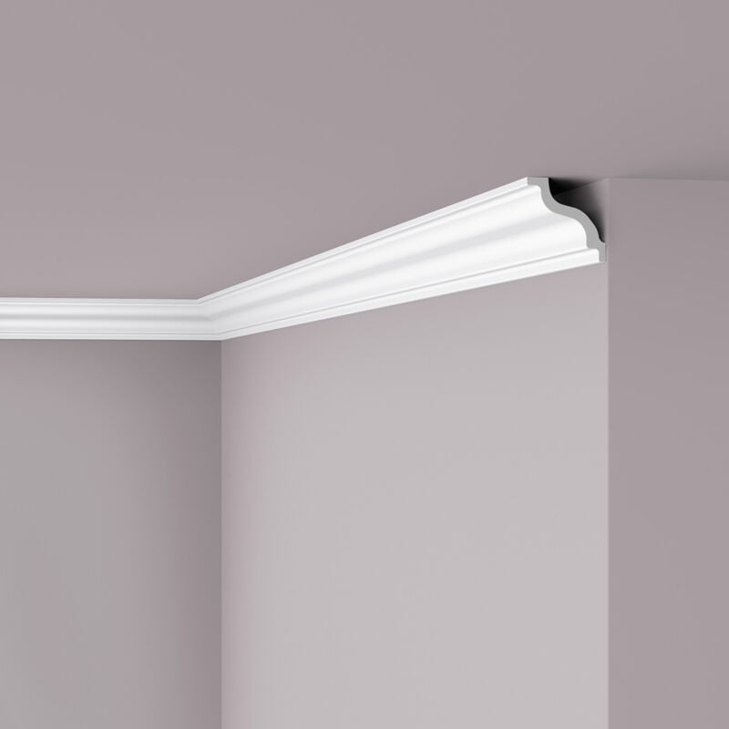 foto del prodotto nmc cornice soffitto parete k nomastyl noel marquet modanatura tipo stucco design classico senza tempo bianco 2 m