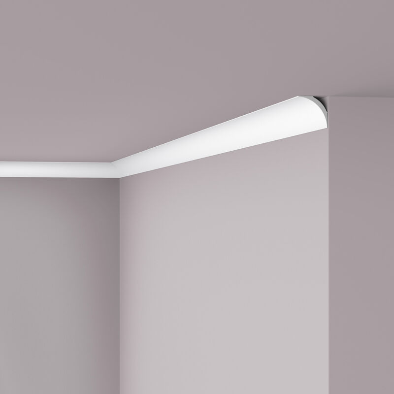 foto del prodotto nmc cornice soffitto parete ne1 pure nomastyl noel marquet modanatura tipo stucco design moderno bianco 2 m