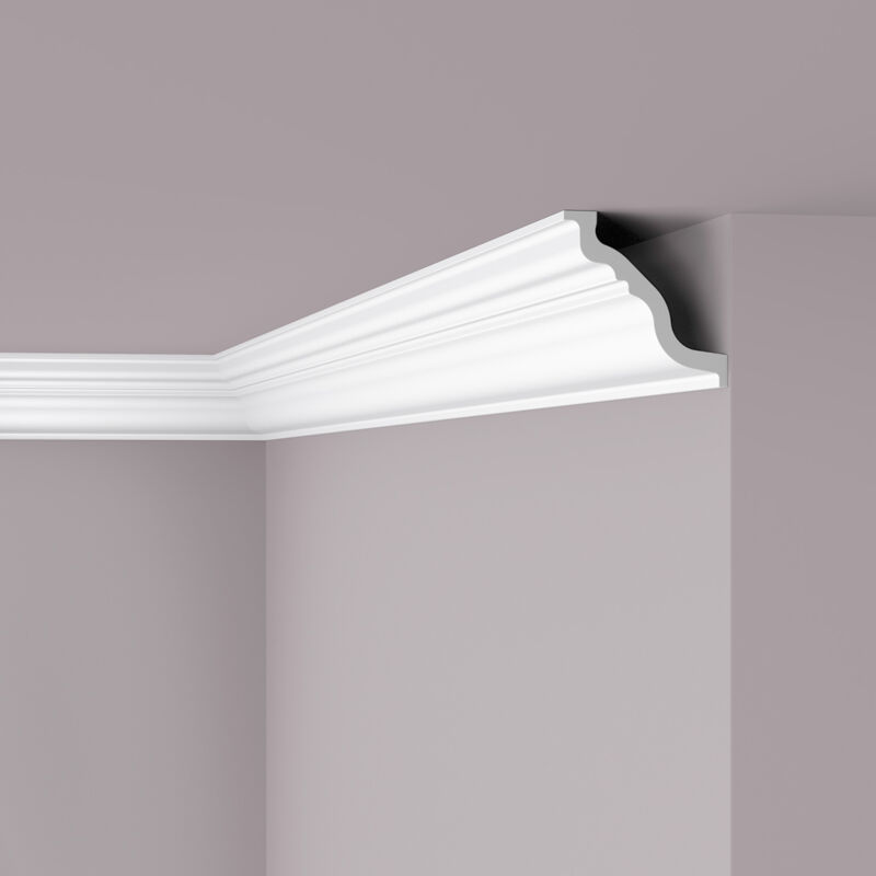 immagine 0 del prodotto nmc cornice soffitto parete tl nomastyl noel marquet modanatura tipo stucco design classico senza tempo bianco 2 m