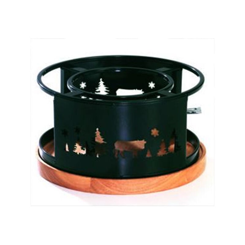 foto del prodotto nmc fornello per fonduta 21 cm nero 3008209
