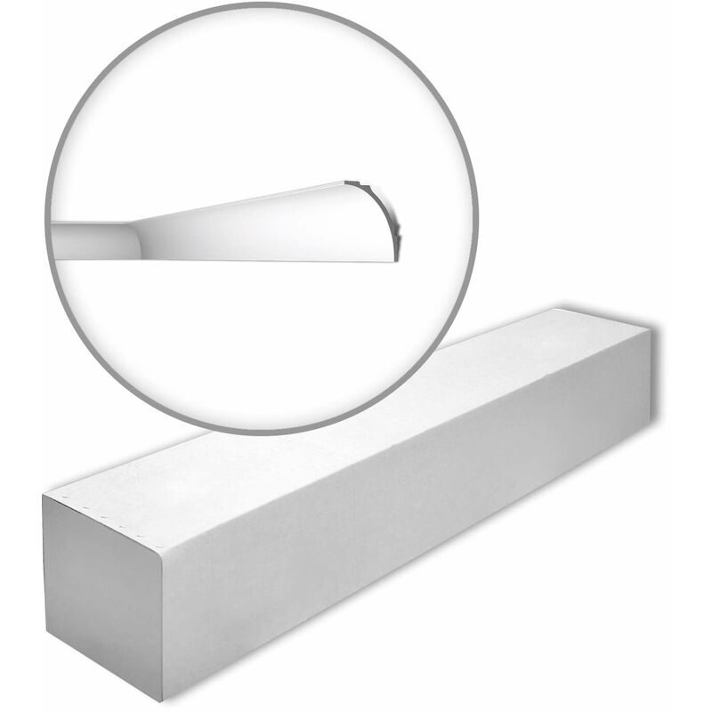 foto del prodotto nmc il18 box wallstyl noel marquet 1 scatola 4 pezzi cornice soffitto parete illuminazione indiretta design classico senza tempo grigio 8 m