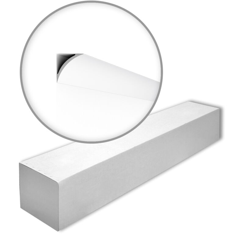 foto del prodotto nmc ne3 pure box 10 nomastyl noel marquet 1 scatola 10 pezzi cornice soffitto parete design moderno bianco 20 m