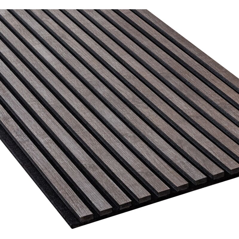 foto del prodotto nmc pannello acustico 3d 3054676 selitstyle pannello da parete 240 x 56,5 cm rivestimento murale effetto legno a lamelle doghe naturale design