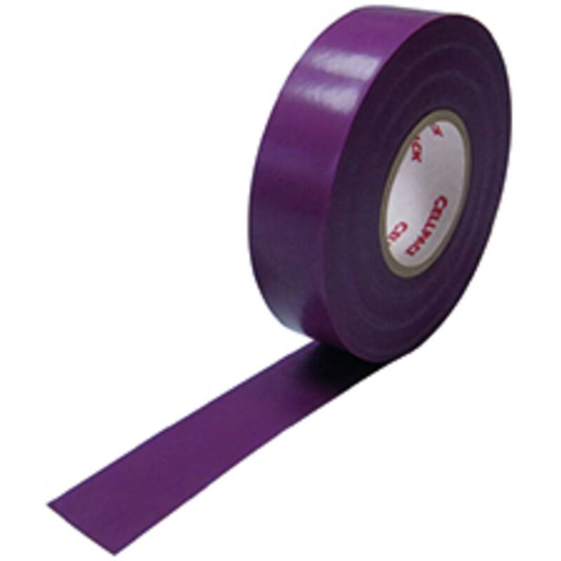 foto del prodotto no.328 0.18-19-20 vt 416777 nastro isolante n. 328 violetto l x l 20 m x 19 mm 1 pz. - cellpack
