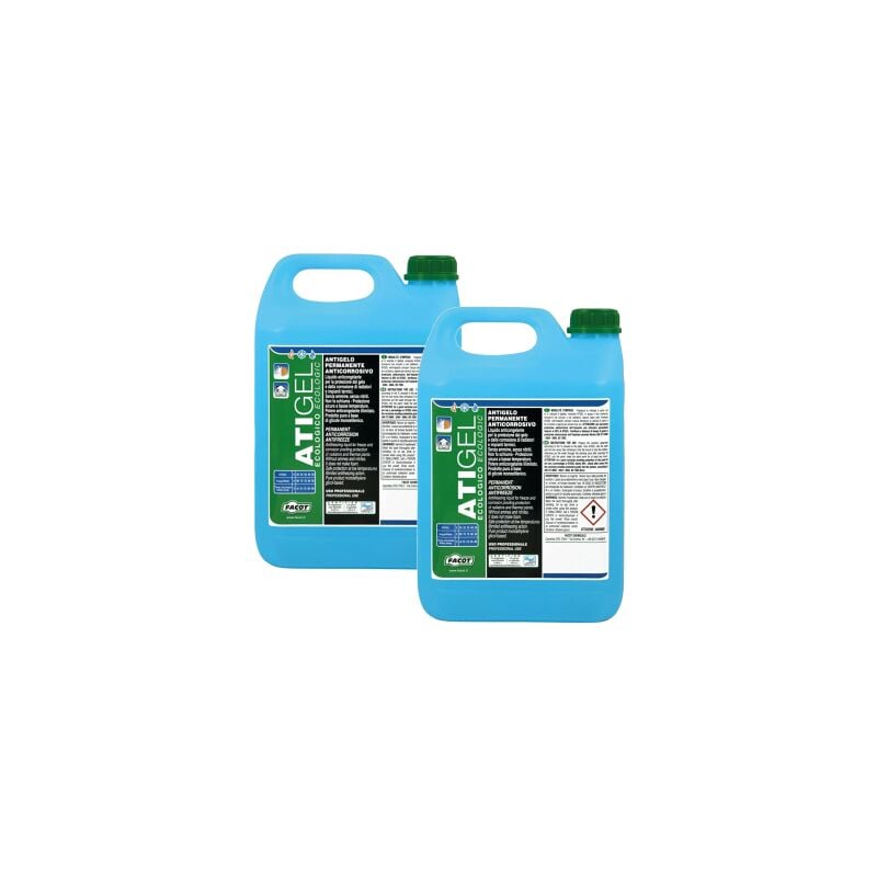 foto del prodotto no brand 2 x facot atigel antigelo glicole monoetilenico auto radiatori impianti termici pannelli solari 6 kg