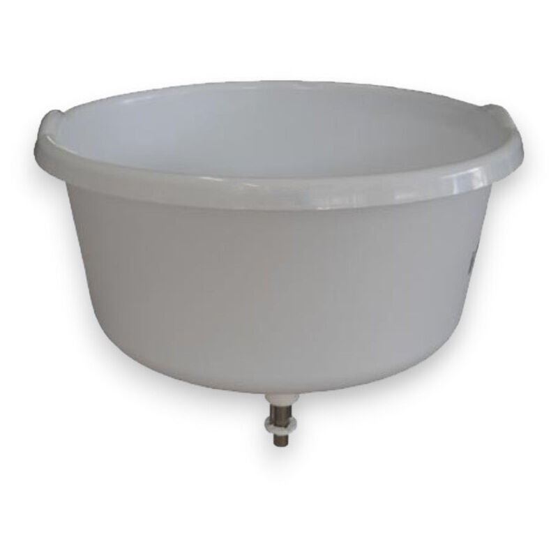 foto del prodotto no brand - bacinella riempibottiglie per passata di pomodoro con valvola di stop automatico 22 lt