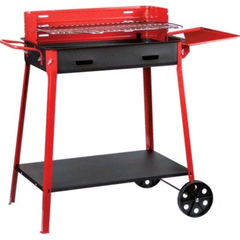 foto del prodotto no brand barbecue carbonella maxi ruote fd cm 60x40 h.cm 85 1 pz