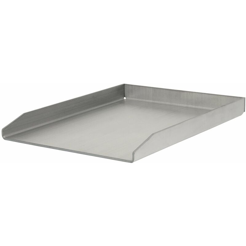 foto del prodotto no brand bbq toro piastra per grigliare in acciaio inox 30 x 40 cm plancha per grigliare a carbonella e a gas