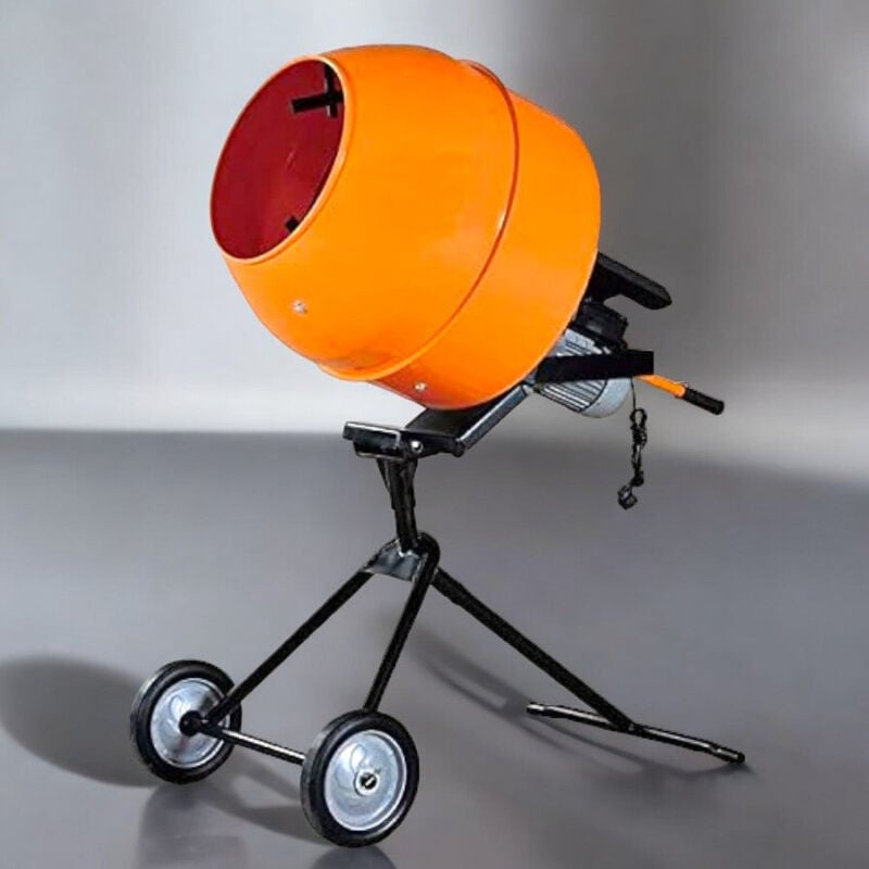 foto del prodotto no brand - betoniera elettrica impastatrice 140lt modello mini hobby 375 w