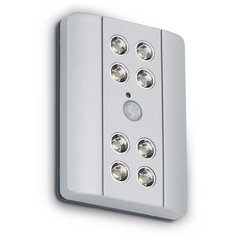 foto del prodotto no brand briloner lampada led sottopensile con rilevatore di movimento, luce per armadio, luce sottopensile, luce notturna, color titanio