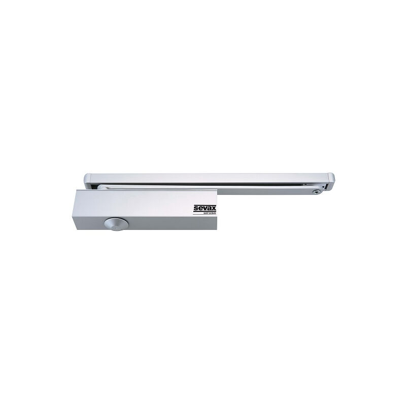 foto del prodotto no brand chiudiporta a camme f2 a 4 guide di scorrimento argento sevax esv7192