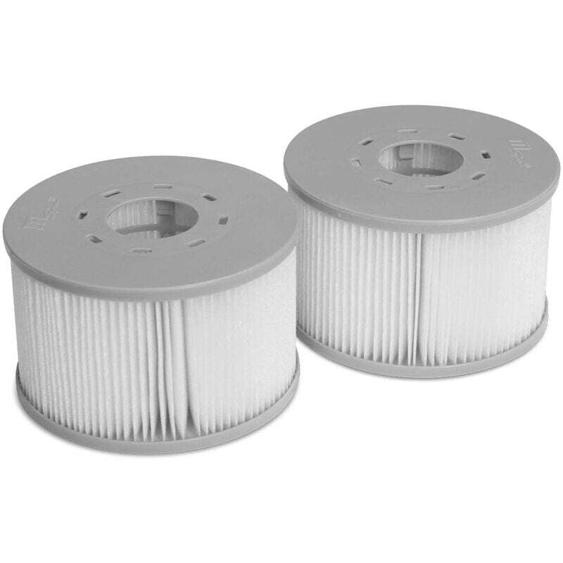 foto del prodotto no brand confezione da 2 cartucce filtro per spa mspa da 10,6 cm compatibili con spa 2020 2 cartucce filtro di ricambio per spa gonfiabile mspa