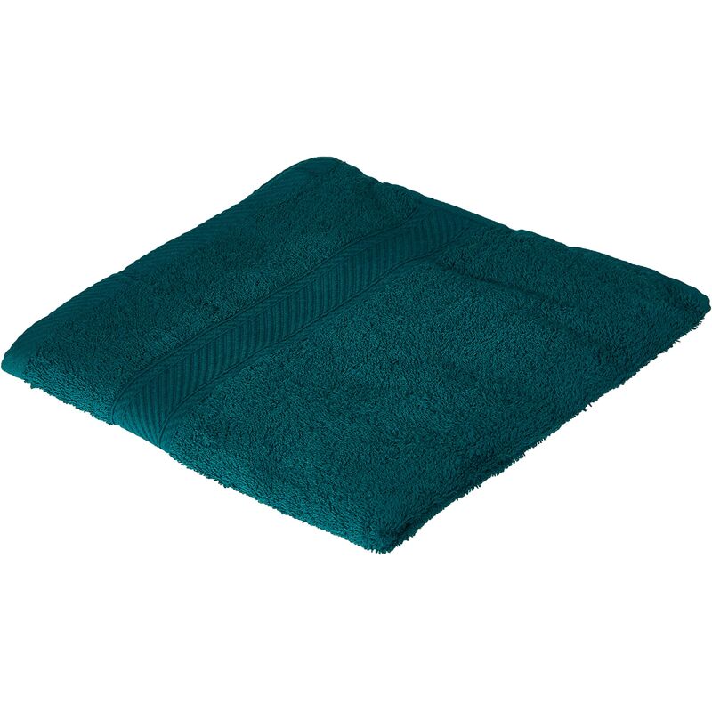 foto del prodotto no brand de witte lietaer 194848, set di 6 asciugamani da bagno, in cotone, verde petrolio vert canard , 100 x 50 cm