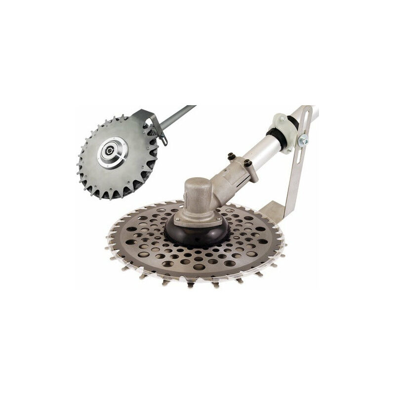 foto del prodotto no brand disco spollonatore 230 mm in acciaio universale per decespugliatori light