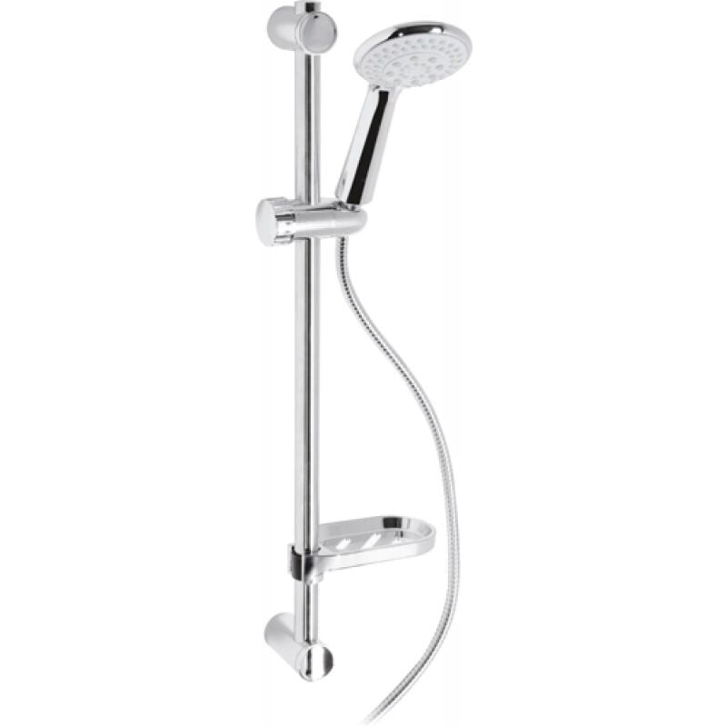 foto del prodotto no brand doccetta saliscendi 5 funzioni 105mm capri asta h65 cm fless.