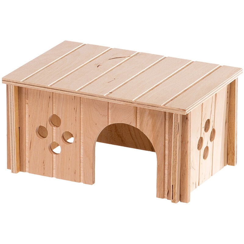 foto del prodotto no brand ferplast sin 4645 casetta per porcellini d india cavie ferplast sin 4645 in legno fsc ecosostenibile. variante sin 4645 misure 26 x
