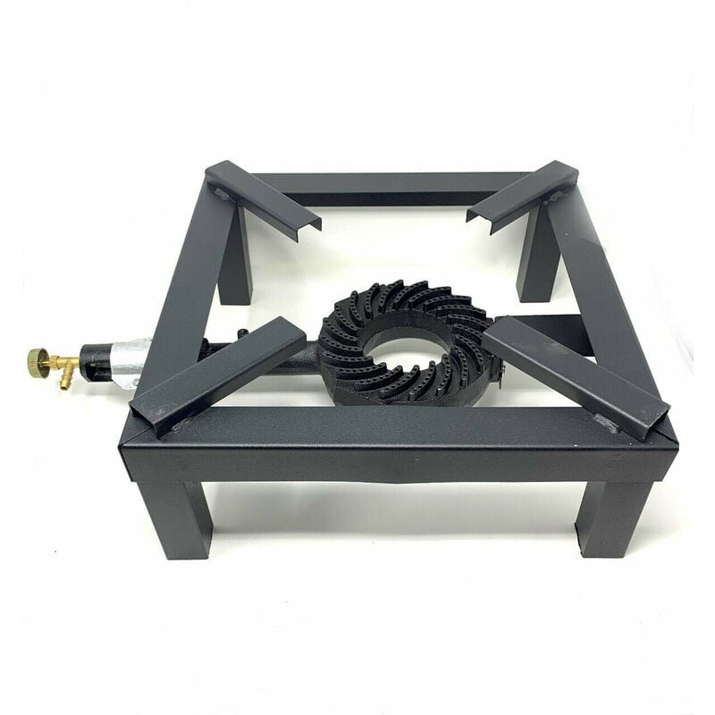 foto del prodotto no brand fornellone gas per campeggio con telaio 45x45cm fornelletto per cucinare