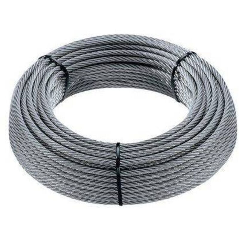 foto del prodotto no brand - fune tipo 'commerciale' uso interno mm 12 x rt. 50 mt - 72 fili