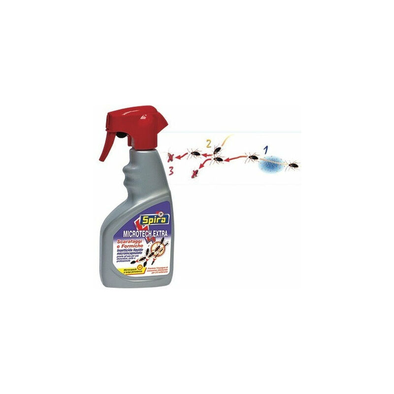 foto del prodotto no brand insetticida spray 400 ml per insetti volanti e nidi microtech extra spira