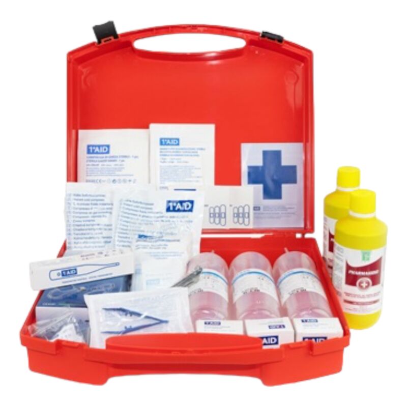 foto del prodotto no brand kit di pronto soccorso in valigetta con 20 referenze ab 243