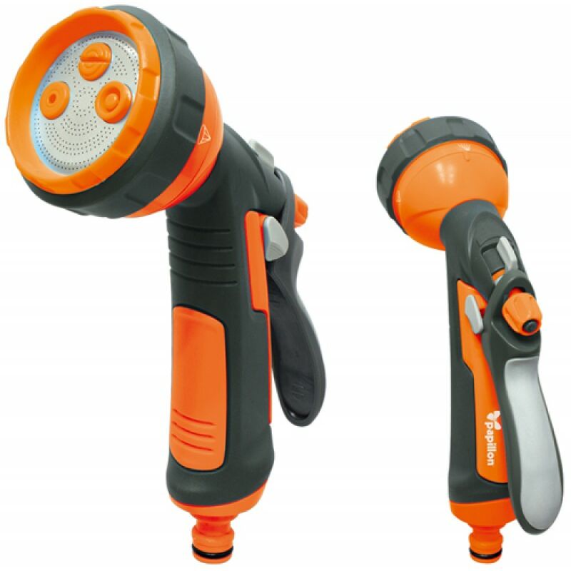 foto del prodotto no brand lancia a pistola per innaffio papillon soft touch con 4 getti