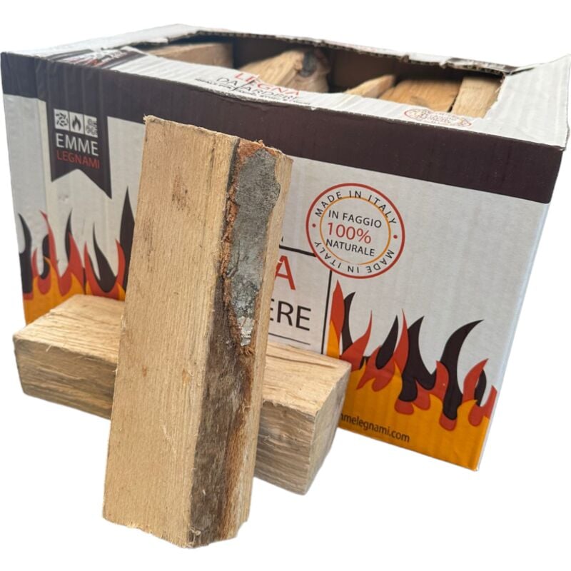 foto del prodotto no brand legna da ardere di faggio 25 cm ecologico in scatola per stufe camini e cucine a1 plus