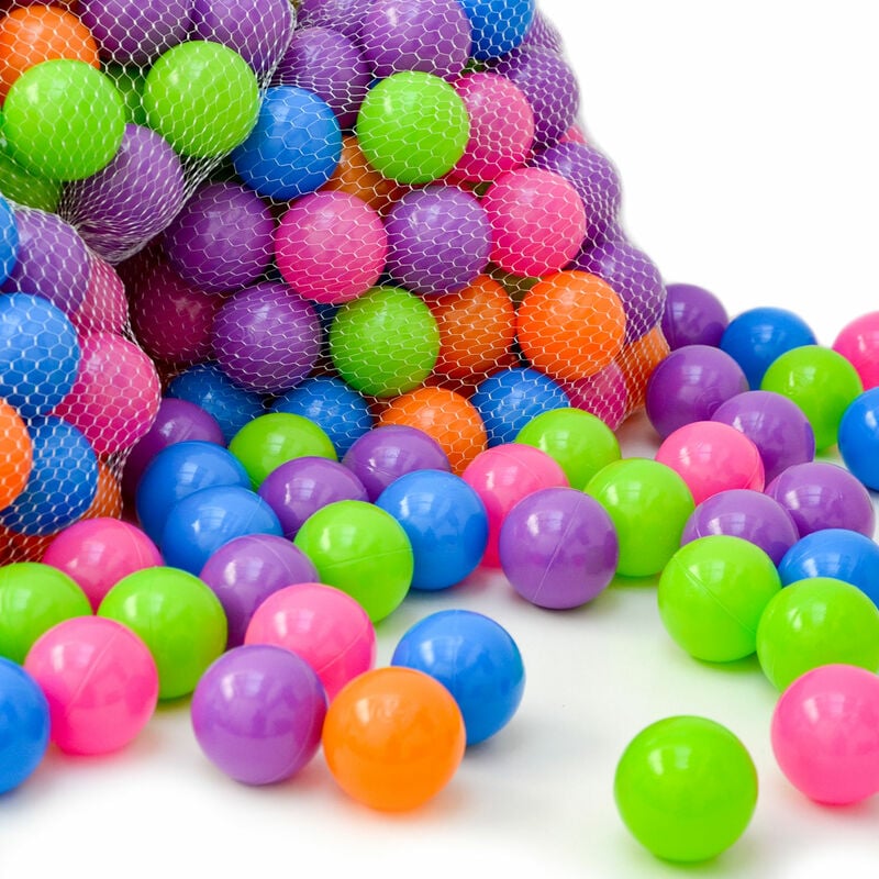foto del prodotto no brand littletom 100 palline di plastica colorata 6 cm per piscina giocattolo beb 