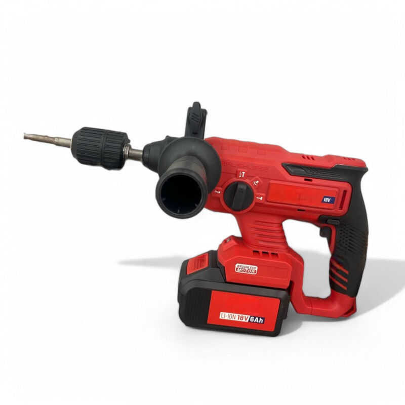 foto del prodotto no brand martello tassellatore a batteria 18v brushless con attacco sds plus