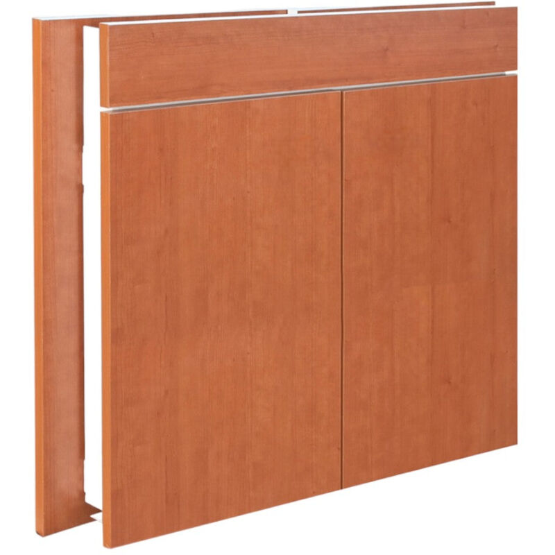 foto del prodotto no brand mobile sottolavello bagno in kit teak a 2 ante 80x50 cm