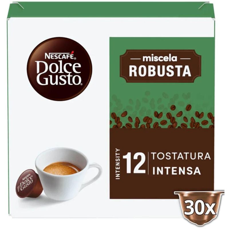 foto del prodotto no brand nescaf dolce gusto miscela robusta capsule caff 30 pz
