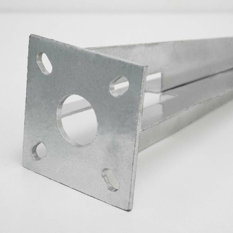 foto del prodotto no brand niederberg metall picchetto di metallo zincato da piantare nel terreno ca 50cm ideale per assicurare al suolo pali paletti per recinti e