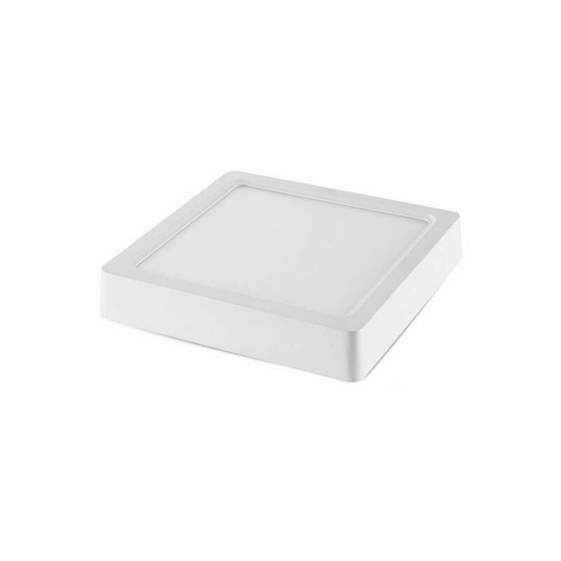 foto del prodotto no brand plafoniera led da superficie 6w quadrata 120mmx120mm day white 6000k