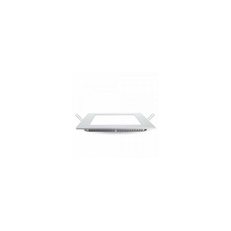 foto del prodotto no brand plafoniera led quadrata extra piatta 18w 1350lm 144w 225mmx225mm bianco caldo 2800k