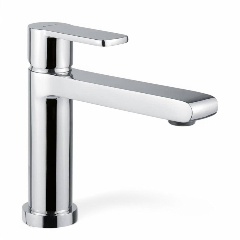 foto del prodotto no brand rubinetto miscelatore lavabo new detroit cromo lucido