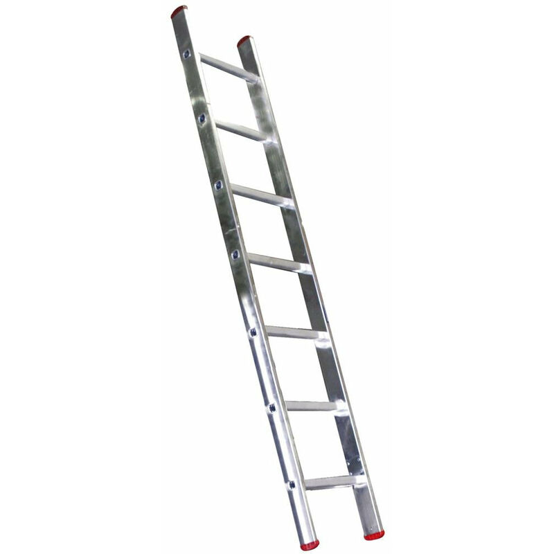 foto del prodotto no brand scala in alluminio step up appoggio conica in alluminio anodizzato
