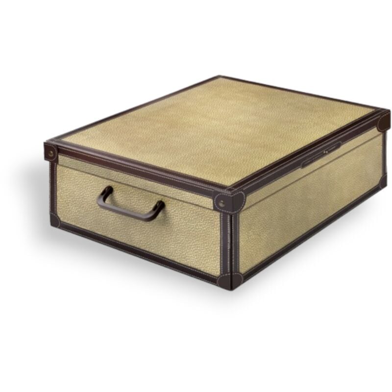 foto del prodotto no brand scatola guardaroba sottoletto per cambio stagione 60x50x17 cm