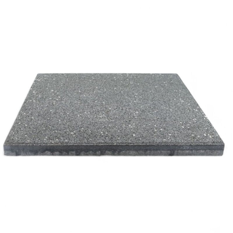 foto del prodotto no brand set 4 piastre base per ombrellone e pavimentazione esterna grigio carsico 50x50x3,7 cm 85 kg