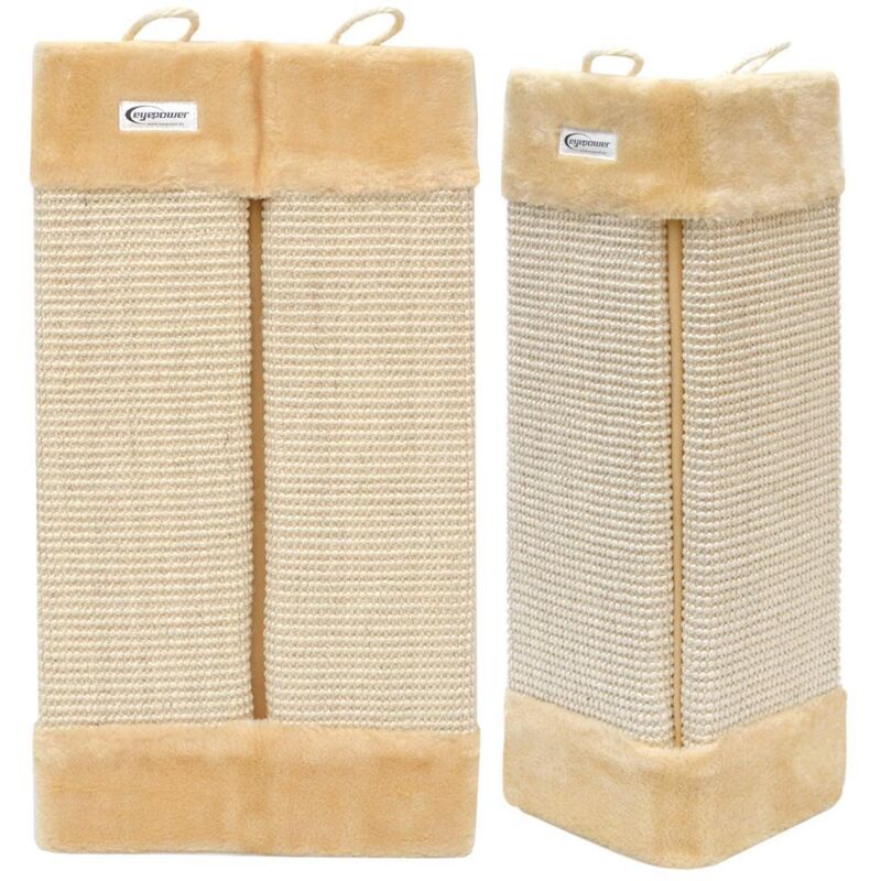 foto del prodotto no brand sisal graffi bordo 55x27 cm spigolo eckkratzbrett antigraffio scratch scratch tappetini zero