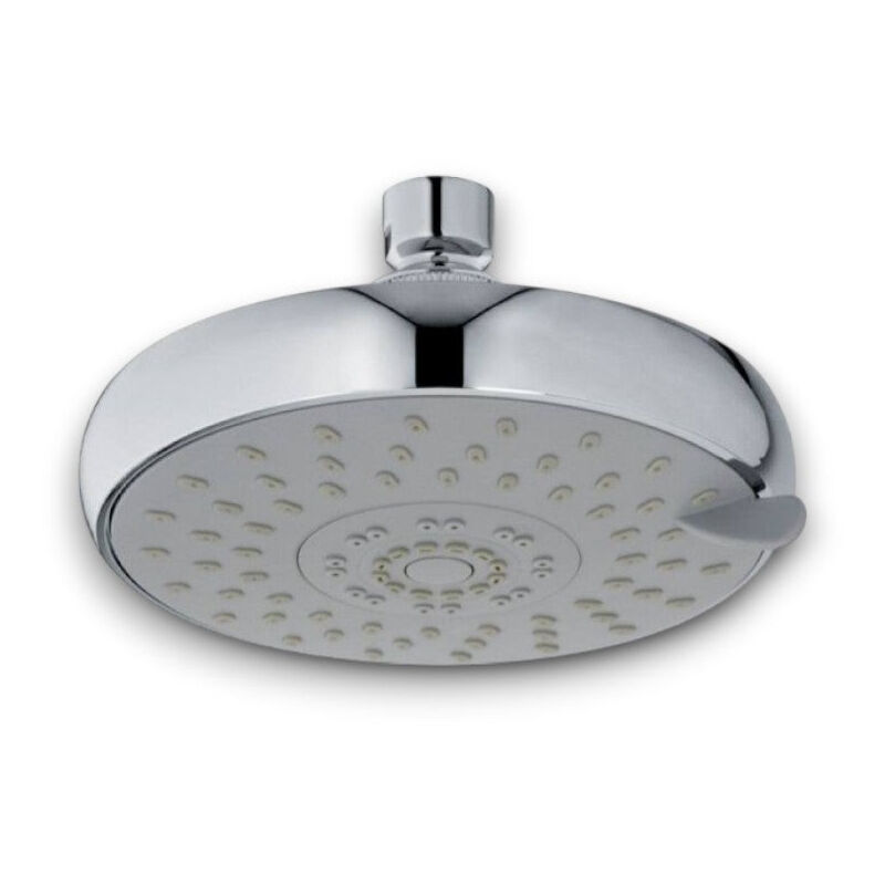 foto del prodotto no brand soffione doccia tre getti in abs cromato anticalcare attacco universale mezzo pollice per bagno moderno ed elegante