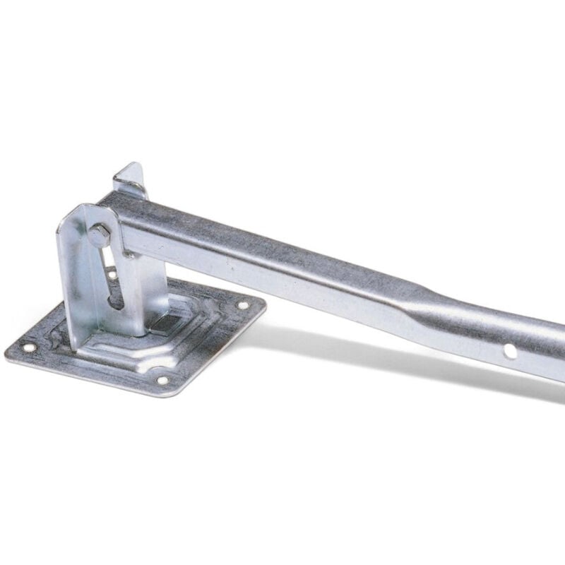 foto del prodotto no brand - stendibiancheria a muro pieghevole in acciaio zincato con piastra fissaggio robusta ideale per spazi ridotti