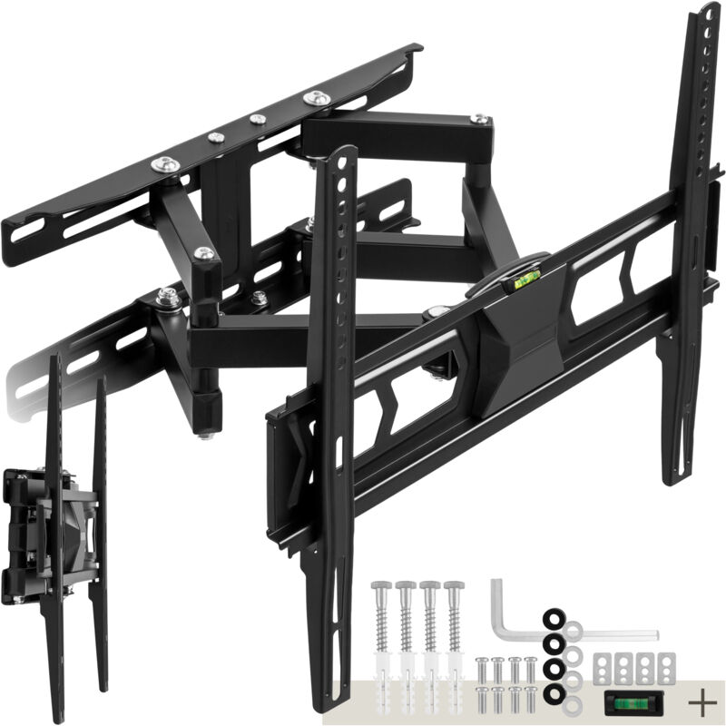 foto del prodotto no brand supporto montaggio a parete per tv 26 75 66 191 cm inclinabile girevole, vesa max. 400 x 400, fino a 60 kg staffa tv, braccio tv