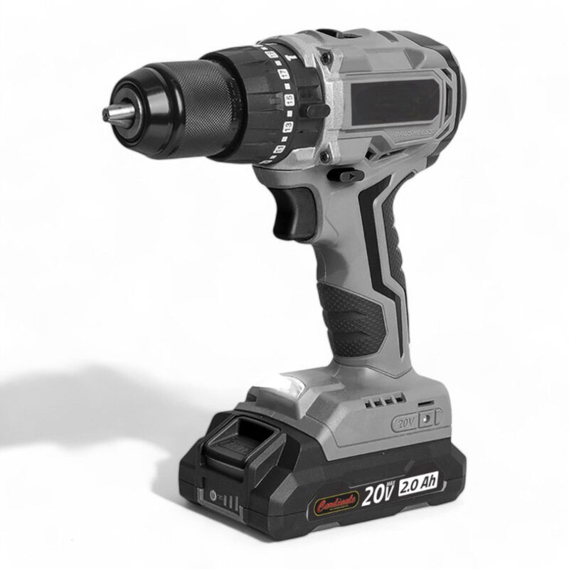 foto del prodotto no brand trapano avvitatore a percussione e batteria top line 20v