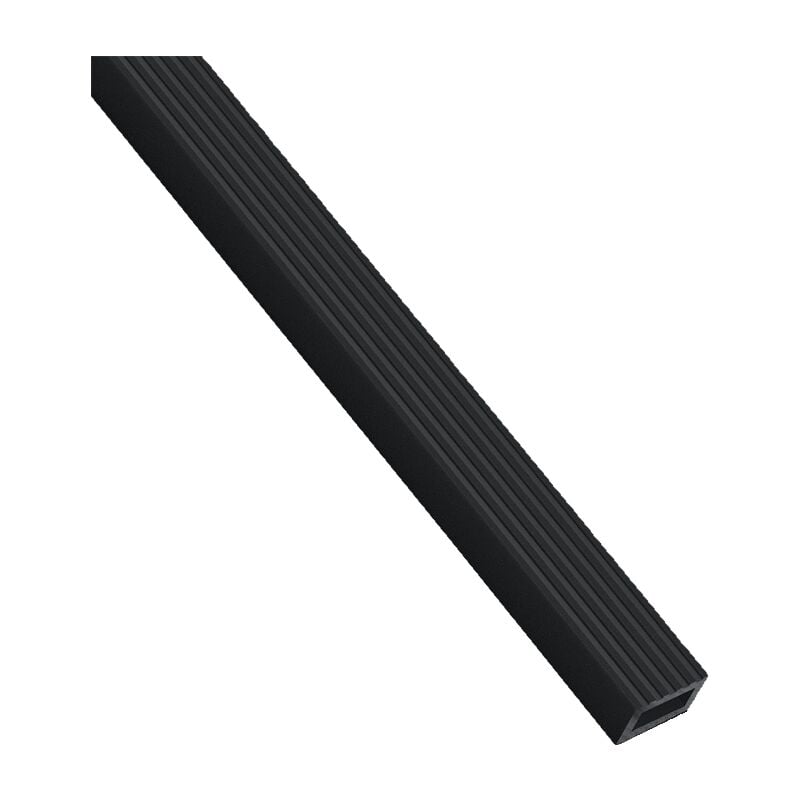foto del prodotto no brand travetto per terrazza in legno composito colore nero, spessore 3cm, larghezza 5cm, lunghezza 200cm
